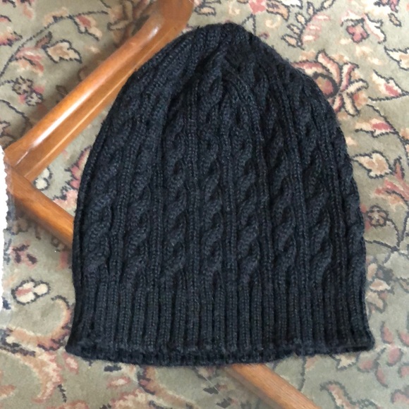 Black and White Beanie Hats - Picture 2 of 3